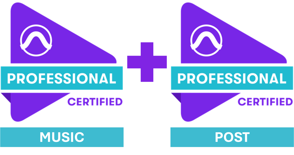 Avid Pro Tools Music and Post Professional Certifications