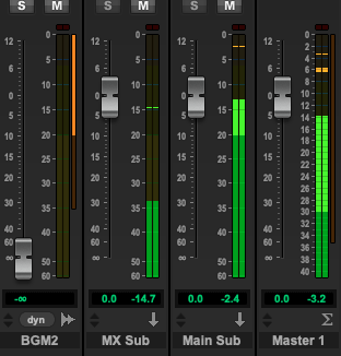 Pro Tools Master Fader